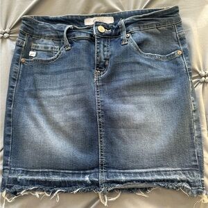 Kancan Stretch Denim Mini Skirt Size XS